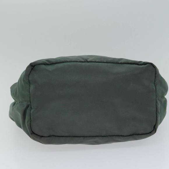 PRADA Hand Bag Nylon 2way Khaki Auth 77763 - Picture 9 of 16